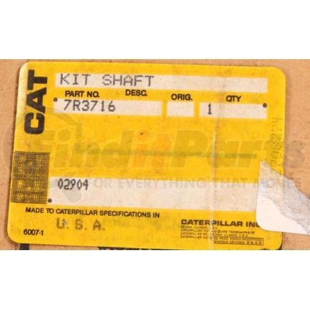 7R3716 by CATERPILLAR - SHAFT KIT