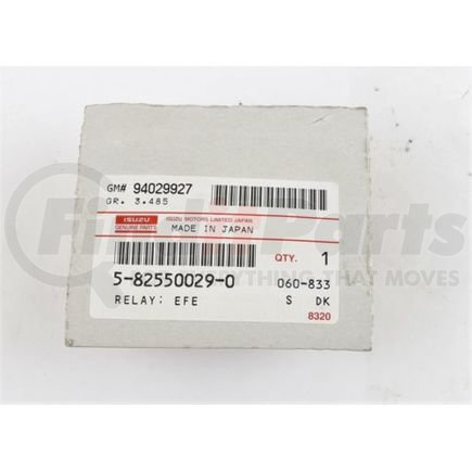 5825500290 by ISUZU - RELAY,ENGINE ST