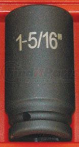 6442 by ATD TOOLS - 3/4" Drive 6-Point Deep Fractional Impact Socket - 1-5/16"