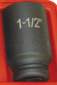 6448 by ATD TOOLS - 3/4" Drive 6-Point Deep Fractional Impact Socket - 1-1/2"