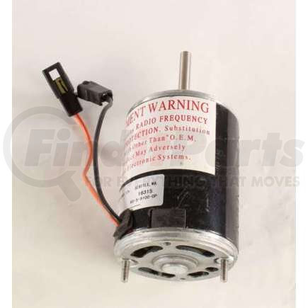 RD-5-9100-0P by RED DOT - HVAC Blower Motor - Single Shaft, 12V, 1 Speed, 10,000 HR, 2 Ball Bearings