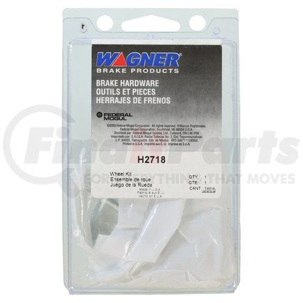 Wagner H2718 Drum Brake Self-Adjuster Repair Kit Wagner H2718 Brake Auto Adjusting Kit