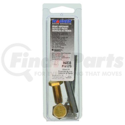 H4838 by WAGNER - Wagner H4838 Brake Guide Pin