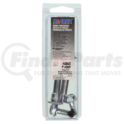 Wagner H4843 Multi-Purpose Bolt Wagner H4843 Brake Guide Pin