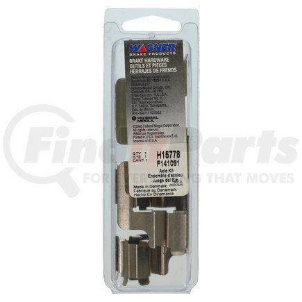 H15778 by WAGNER - Wagner H15778 Brake Disc Alignment Kit