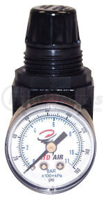 7841 by ATD TOOLS - Mini 1/4” NPT Air Regulator with Gauge, 25 SCFM