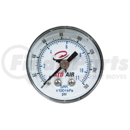 7921 by ATD TOOLS - Gauge 0-160 psi Standard Back Mount