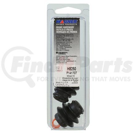 Wagner H8250 Disc Brake Caliper Pin Boot Kit Wagner H8250 Brake Pin Boot Kit