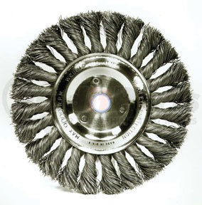 8353 by ATD TOOLS - 4 “ Twisted Tuft Wire Wheel Brush