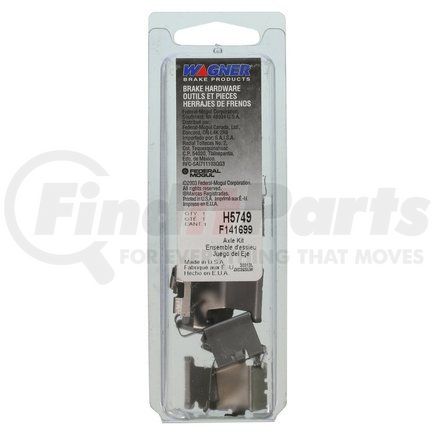 Wagner H5749 Disc Brake Hardware Kit Wagner H5749 Brake Disc Alignment Kit