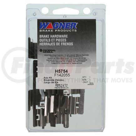 H5754 by WAGNER - Wagner H5754 Brake Disc Alignment Kit