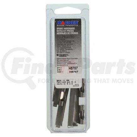 H5757 by WAGNER - Wagner H5757 Brake Disc Alignment Kit