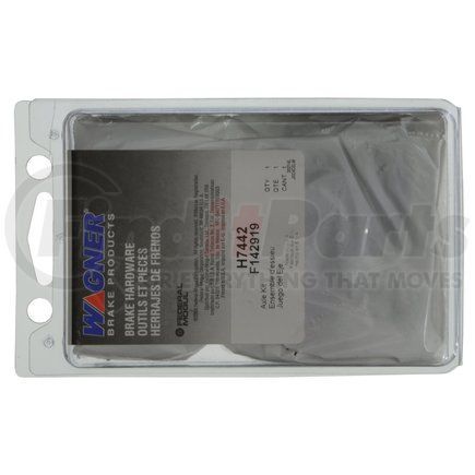 H7442 by WAGNER - Wagner H7442 Brake Combi Kit