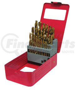 9229 by ATD TOOLS - Titanium Coated Premium Drill Bit Set, 29-Pc.