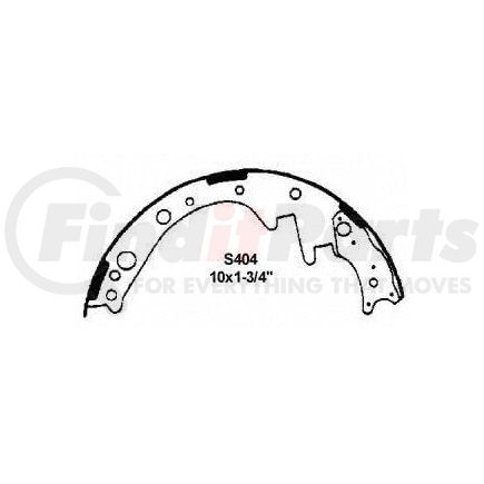 Wagner Z404 Drum Brake Shoe Wagner Drum Brake Shoe Set