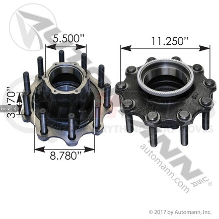 150.2023.S1 by AUTOMANN - OUTBOARD MOUNT HUB ASSEMBLY