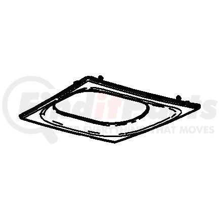 1L2Z78519D06AAA by FORD - BEZEL