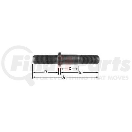 BWP-NSI M-2412 WhlStud Shoulder RH