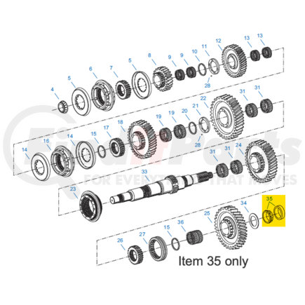 K4160 by FULLER - Bearing Kit