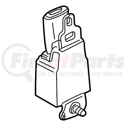 1L2Z7860044AAB by FORD - BUCKLE ASM SEAT BELT