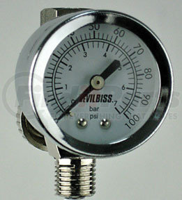HAV512 by DEVILBISS - Air Adj. Valve & Gauge 100 PSI