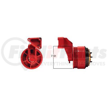 FLT98600 by NAVISTAR - Engine Cooling Fan Clutch