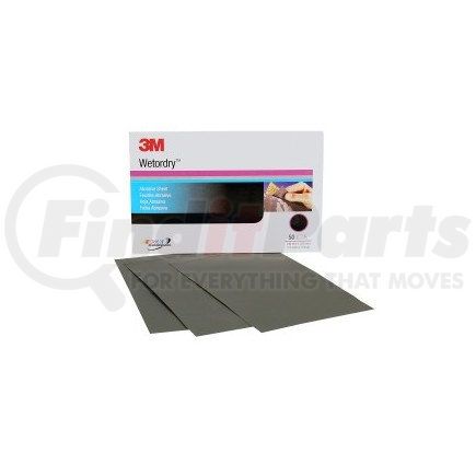 2022 by 3M - Imperial™ Wetordry™ Sheet 02022, 5-1/2IN x 9IN, 1200A, 50 sheets/sleeve
