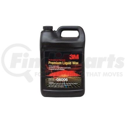 6006 by 3M - Premium Liquid Wax 06006, 1 Gallon