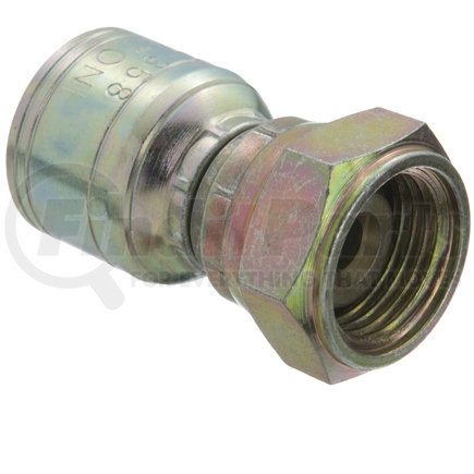 08Z-358 by WEATHERHEAD - Eaton Weatherhead Z Series Crimp Hose Fittings BSPP 60 Cone Female Swivel Straight