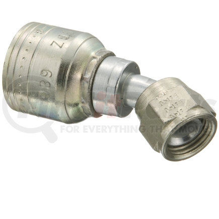 04Z-686 by WEATHERHEAD - Eaton Weatherhead Z Series Crimp Hose Fittings JIC 37 Female Swivel 45 Elbow