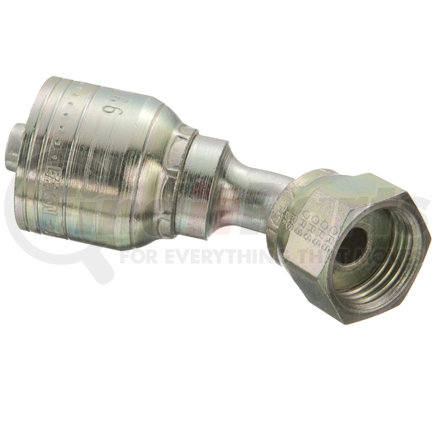 12Z-L72 by WEATHERHEAD - Eaton Weatherhead Z Series Crimp Hose Fittings Female ORS Swivel 45 Elbow