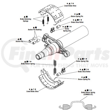 S-21184-1 by HENDRICKSON - Suspension Hardware Kit