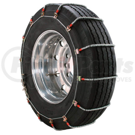 TA1943 by SECURITY CHAIN - Tire Chain - Single Pair, HIGHWAY SERVICE CABLE — (ALLOY TRACTION COILS WITH OVER-CENTER LATCH)