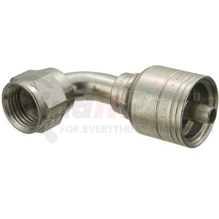 04Z-665 by WEATHERHEAD - Eaton Weatherhead Z Series Crimp Hose Fittings JIC 37 Female Swivel 90 Elbow