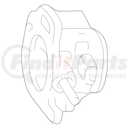 4F1Z9E926CD by FORD - BODY ASM CARBURETTOR THROT