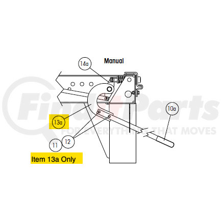 C-21275 by HENDRICKSON - CL13-HANDLE MO