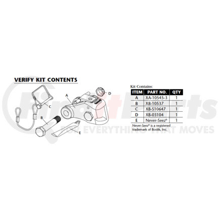 RK-10545-1 by SAF-HOLLAND - Trailer Hitch Pintle Hook