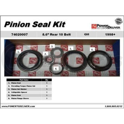74020007 by AMERICAN AXLE - PINION SEAL KIT