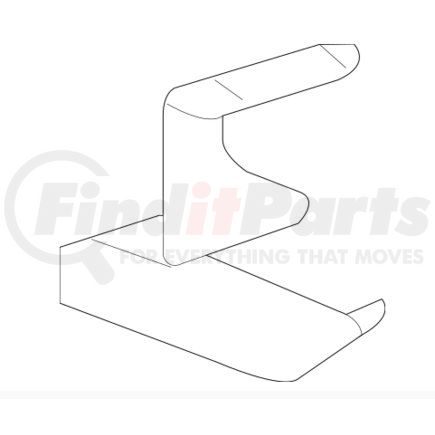 52028929AA by CHRYSLER - RADIATOR BRACKET