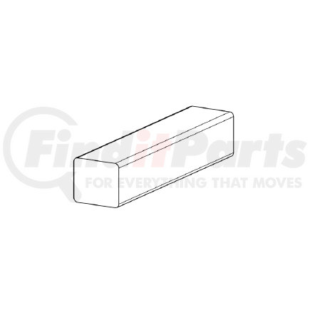 73-0750 by NEAPCO - Power Take Off Solid Shaft - Rectangular