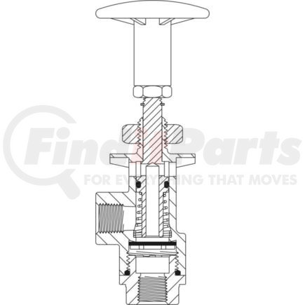 342501 by SEALCO - Panel Mount Momentary Push Pull Valves