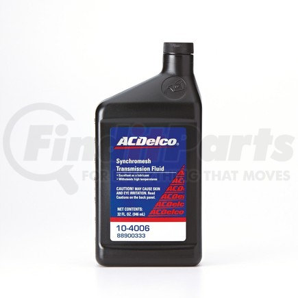 10-4006 by ACDELCO - Synchromesh Manual Transmission Fluid - 1 qt