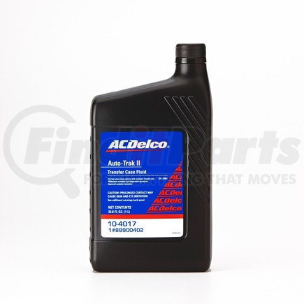 10-4017 by ACDELCO - Auto-Trak II Transfer Case Fluid - 33.8 oz