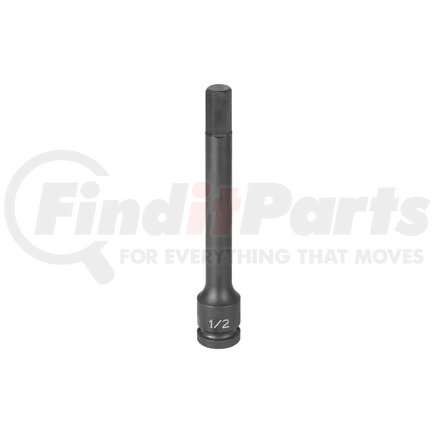 29166F by GREY PNEUMATIC - 1/2" Drive x 1/2" Hex Driver 6" Length