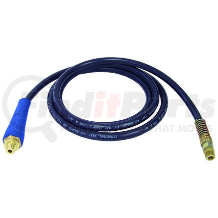 22034 by TECTRAN - Air Brake Hose Assembly - 12 ft., Blue, with FlexGrip HD Handles