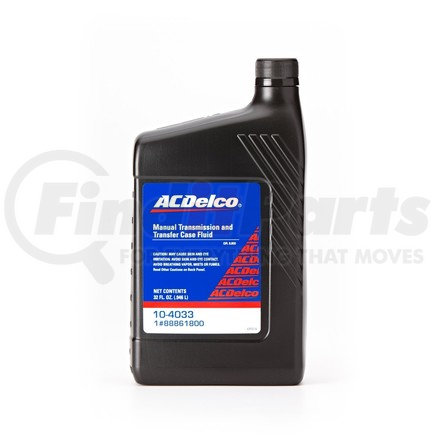 10-4033 by ACDELCO - Manual Transmission Fluid - 1 qt