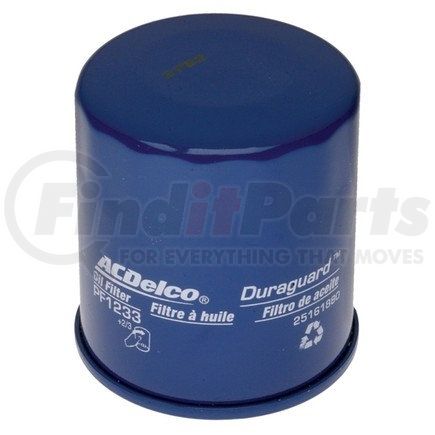 PF1233F by ACDELCO - Durapack Engine Oil Filter