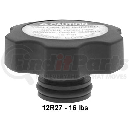12R27 by ACDELCO - 16 P.S.I. Radiator Cap