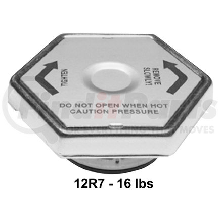 12R7 by ACDELCO - 16 P.S.I. Radiator Cap