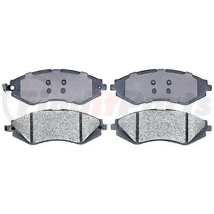 14D1035CH by ACDELCO - Ceramic Front Disc Brake Pad Set